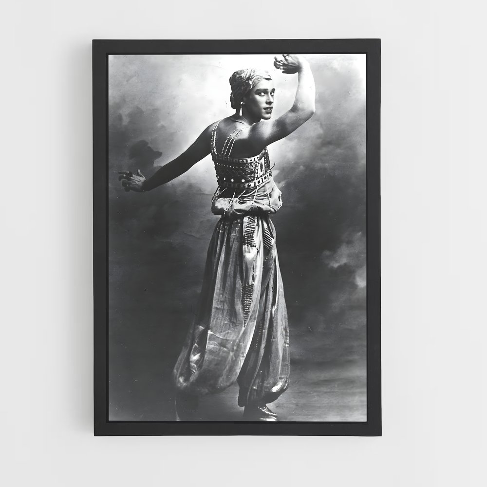 Poster Vaslav nijinsky – affiche Danse (vue 2)